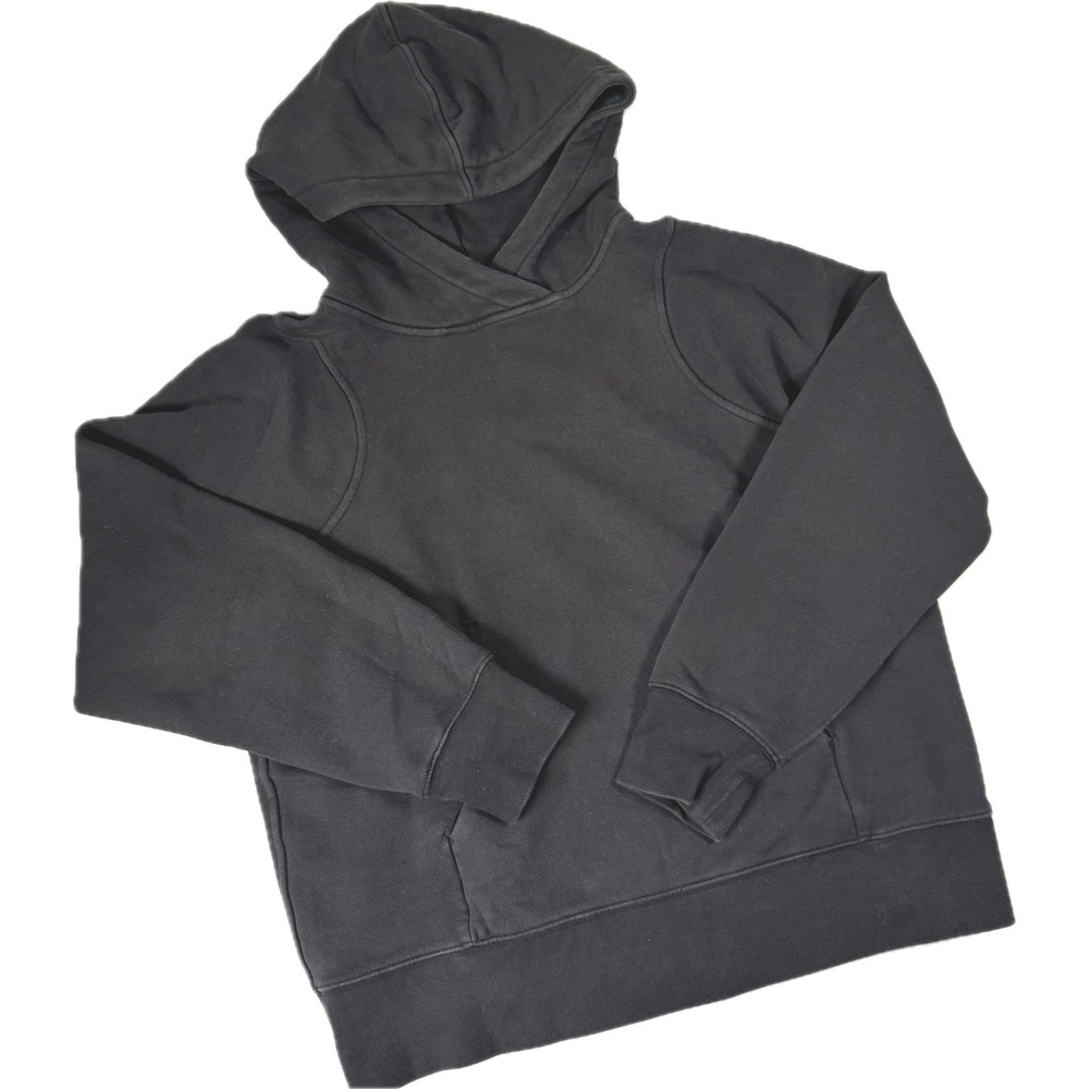 Lululemon Scuba Hoodie Women Size 8 Black Pullover Fleece Sweatshirt